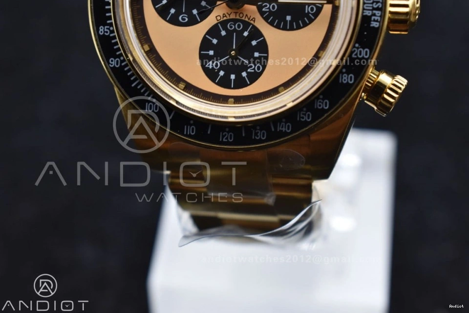 Edition Dial ADGF YG YG on Black Best A7750 Daytona YG Bracelet 0501